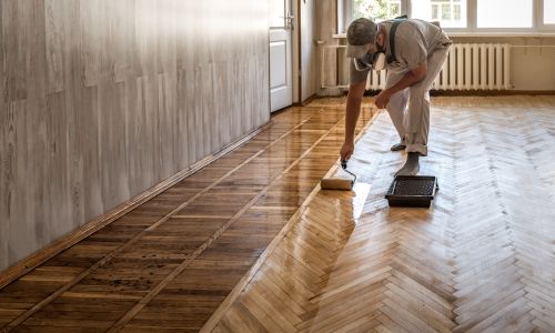 barnizado de parquet con poliuretano